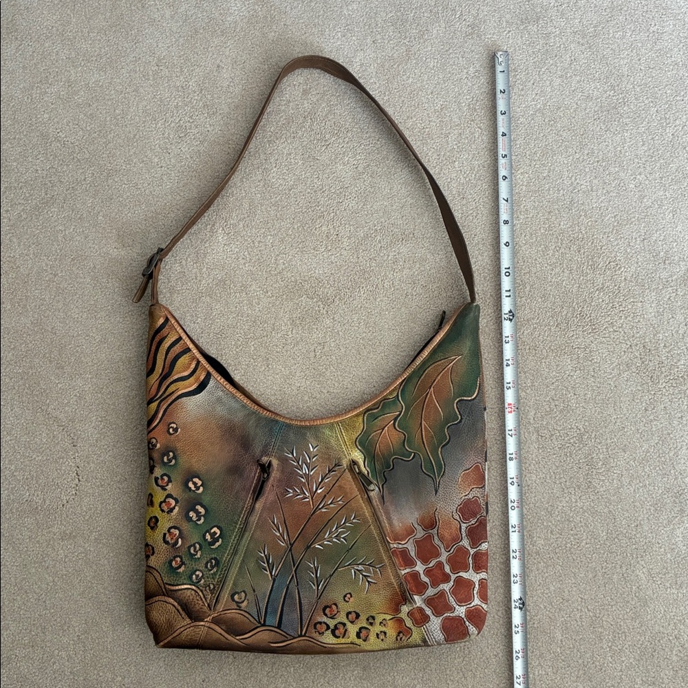 Anuschka Leather Shoulder Bag - Picture 7 of 7